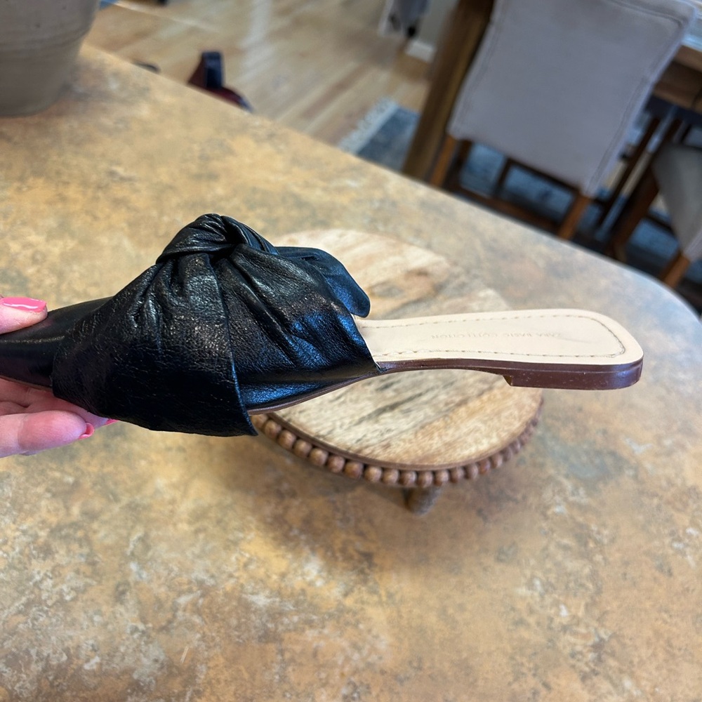 Zara Black Bow Mules - Picture 10 of 13
